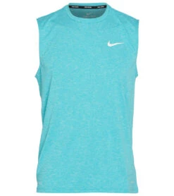 Nike Men's Heather Sleeveless Hydroguard -Swimwear Outlet 8650078257320 oracleaqua 1a