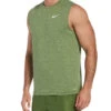 Nike Men's Heather Sleeveless Hydroguard 2 Nike Men's Heather Sleeveless Hydroguard -Swimwear Outlet 8650078257320 treeline 1a