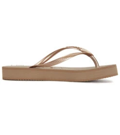 Havaianas Slim Cushioned Flip Flop -Swimwear Outlet 8650089267368 rosegold 3a