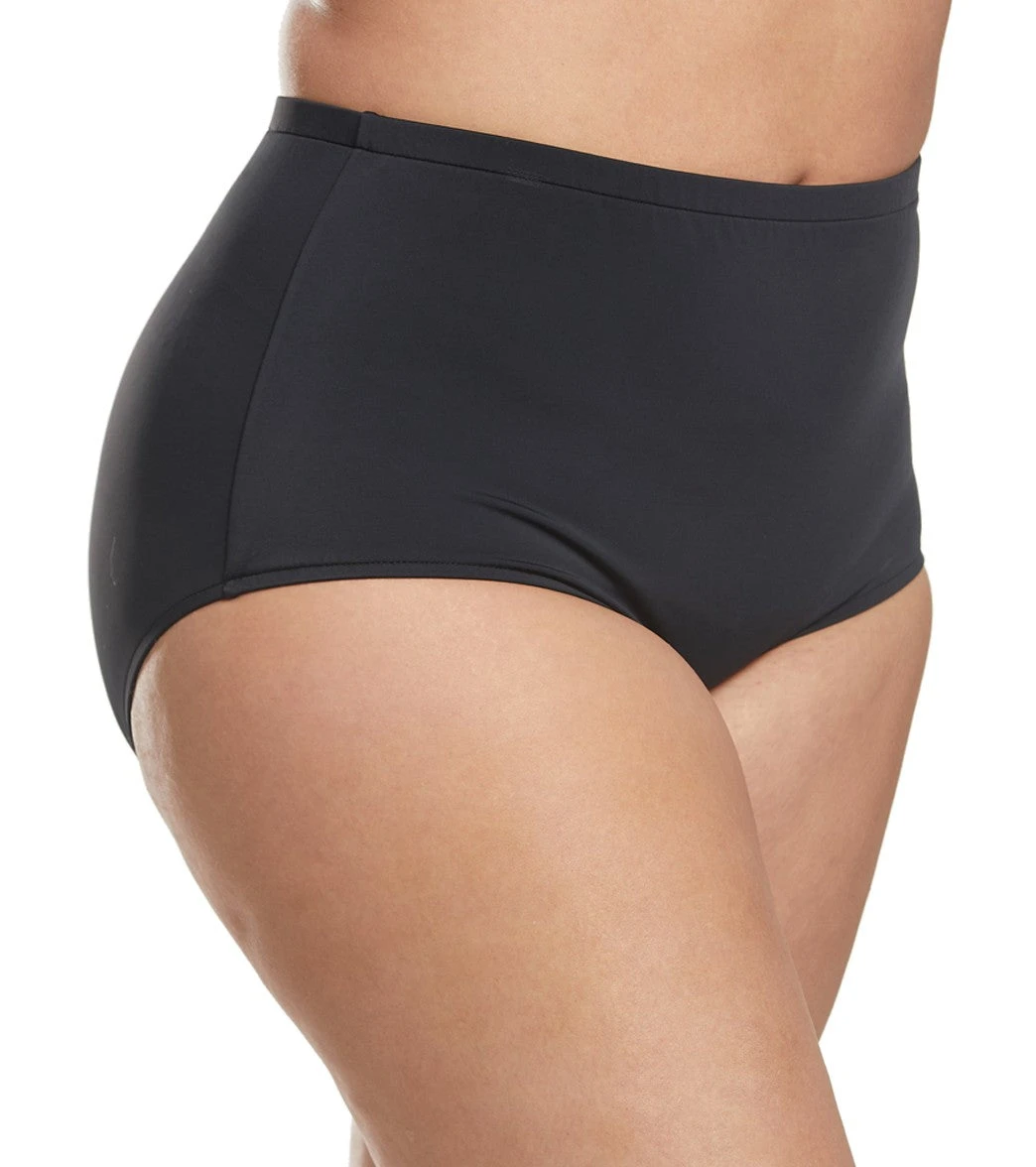 Maxine Plus Size High Waisted Bikini Bottom 4 Maxine Plus Size High Waisted Bikini Bottom - Image 2
