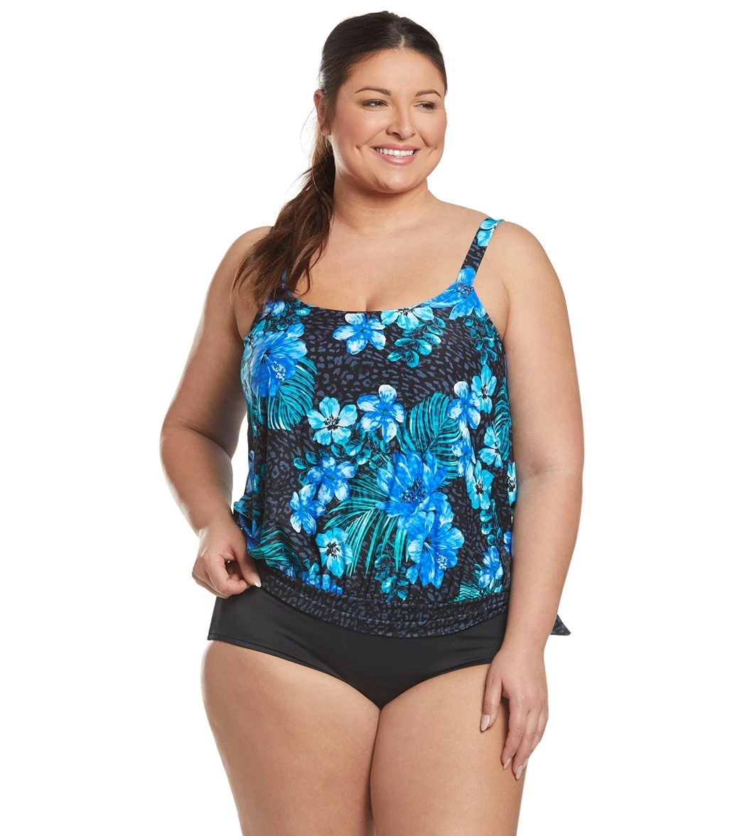 Maxine Plus Size High Waisted Bikini Bottom 6 Maxine Plus Size High Waisted Bikini Bottom - Image 4