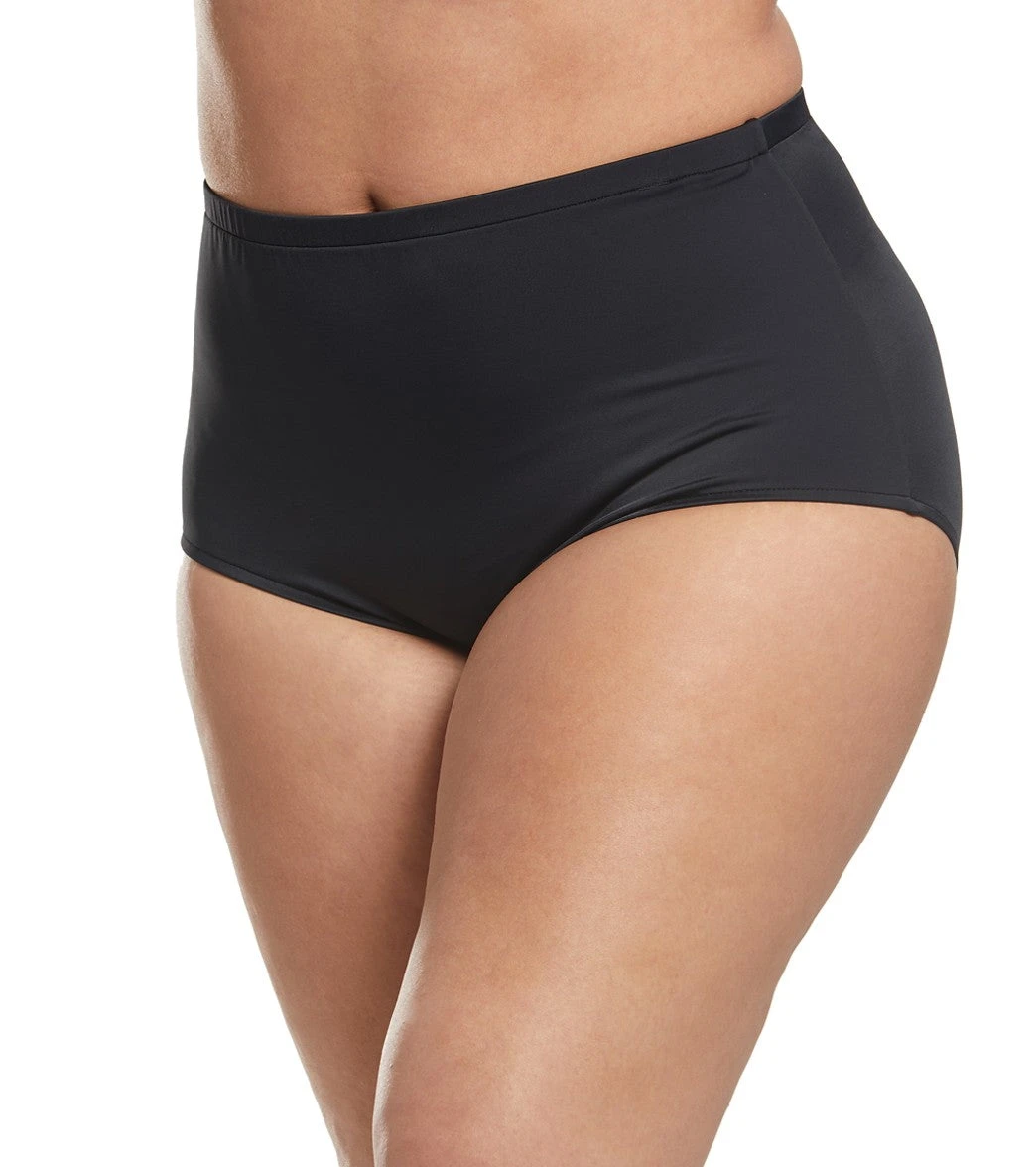 Maxine Plus Size High Waisted Bikini Bottom 7 Maxine Plus Size High Waisted Bikini Bottom - Image 5