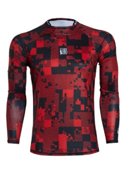 DeSoto Men's Skin Cooler Long Sleeve Top 32 DeSoto Men's Skin Cooler Long Sleeve Top -Swimwear Outlet 8650109059240 redcamouflage 1a