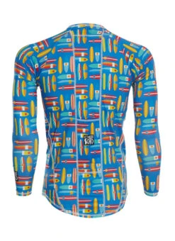 DeSoto Men's Skin Cooler Long Sleeve Top 41 DeSoto Men's Skin Cooler Long Sleeve Top -Swimwear Outlet 8650109059240 surfboardblue 2a