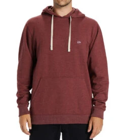 Billabong Men's All Day Pullover Hoodie 28 Billabong Men's All Day Pullover Hoodie -Swimwear Outlet 8650138976424 oxblood 1a