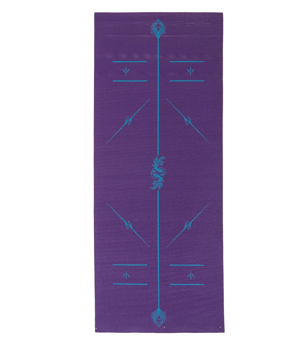 Everyday Yoga Kids' Alignment Yoga Mat 60 Inch 5mm 4 Everyday Yoga Kids' Alignment Yoga Mat 60 Inch 5mm - Image 2