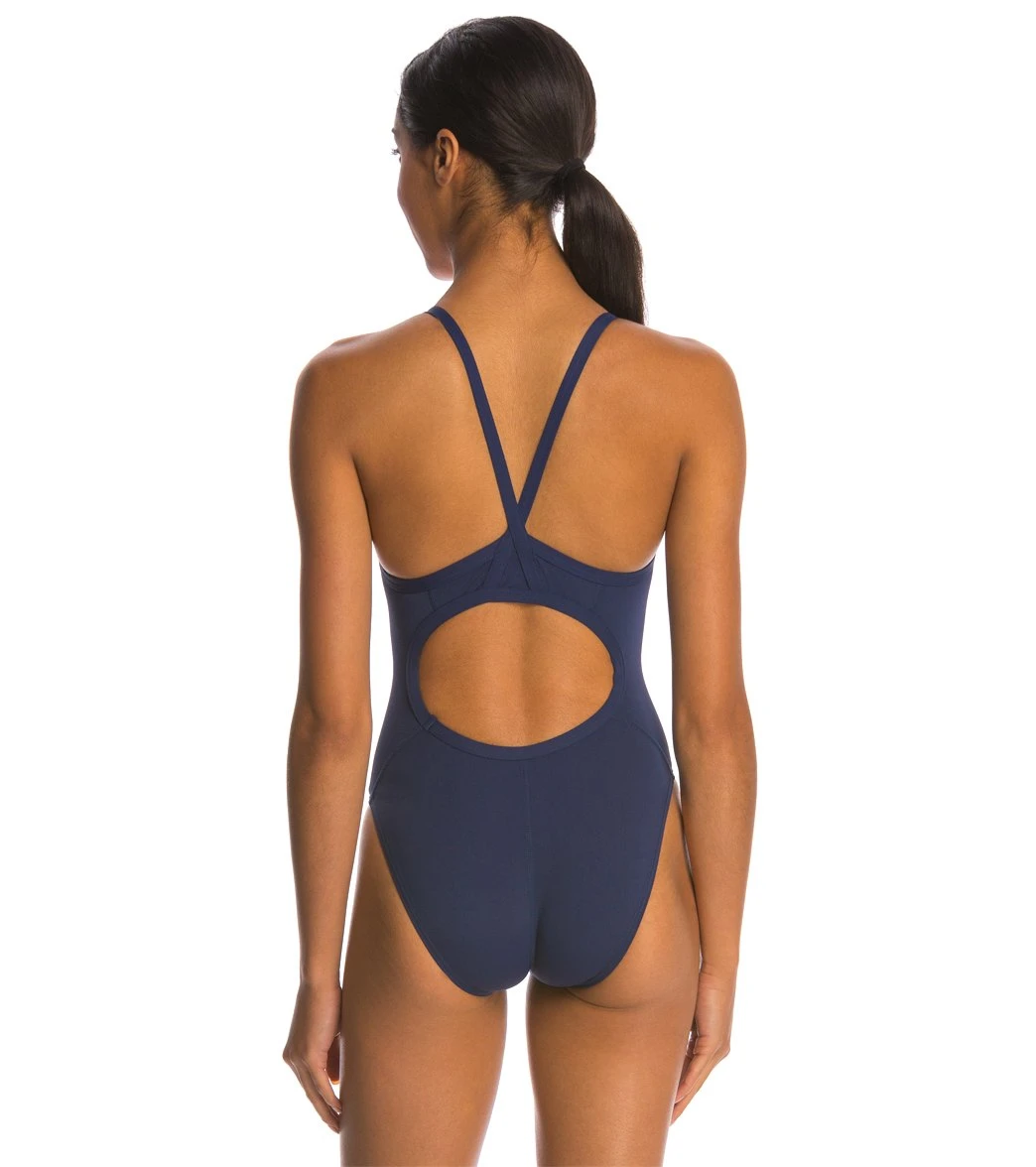 A3 Performance Female X-Back Solid Poly One Piece Swimsuit 10 A3 Performance Female X-Back Solid Poly One Piece Swimsuit - Image 8