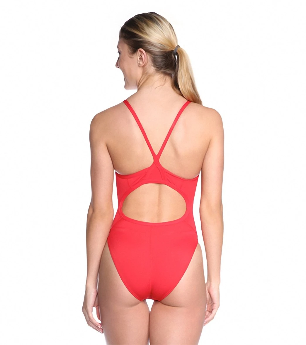 A3 Performance Female X-Back Solid Poly One Piece Swimsuit 20 A3 Performance Female X-Back Solid Poly One Piece Swimsuit - Image 18