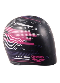Arena Print Junior Silicone Swim Cap 39 Arena Print Junior Silicone Swim Cap -Swimwear Outlet 8650156507304 rhythmpink 3a