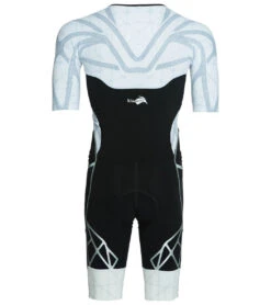 Kiwami Men's Spider LD2 Aero Trisuit 16 Kiwami Men's Spider LD2 Aero Trisuit -Swimwear Outlet 8650164043944 blackwhite 2a