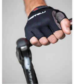 Castelli Men's Entrata V Fingererless Cycling Gloves -Swimwear Outlet 8650226958504 lightblack 3a