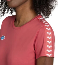 Arena Women's Icons Team Short Sleeve T-Shirt 31 Arena Women's Icons Team Short Sleeve T-Shirt -Swimwear Outlet 8650424877224 astroredastroredwhite 3a