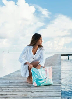 ALOHA Tropics Day Tripper Beach Tote -Swimwear Outlet 8650440081576 starburst 2a