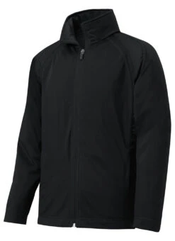 SwimOutlet Youth Sport-Tek® Tricot Track Jacket 21 SwimOutlet Youth Sport-Tek® Tricot Track Jacket -Swimwear Outlet 8650454007976 blackblack 1a