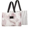 ALOHA Day Palms Reversible Beach Tote