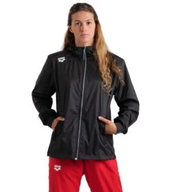 Arena Unisex Team Solid Windbreaker 18 Arena Unisex Team Solid Windbreaker -Swimwear Outlet 8650549100712 black 3a