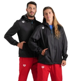 Arena Unisex Team Solid Windbreaker 20 Arena Unisex Team Solid Windbreaker -Swimwear Outlet 8650549100712 black 5a