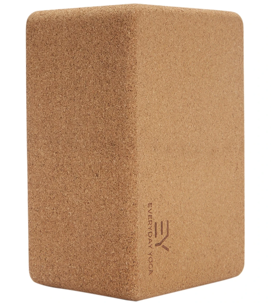 Everyday Yoga Cork Yoga Block 5 Inch 4 Everyday Yoga Cork Yoga Block 5 Inch - Image 2