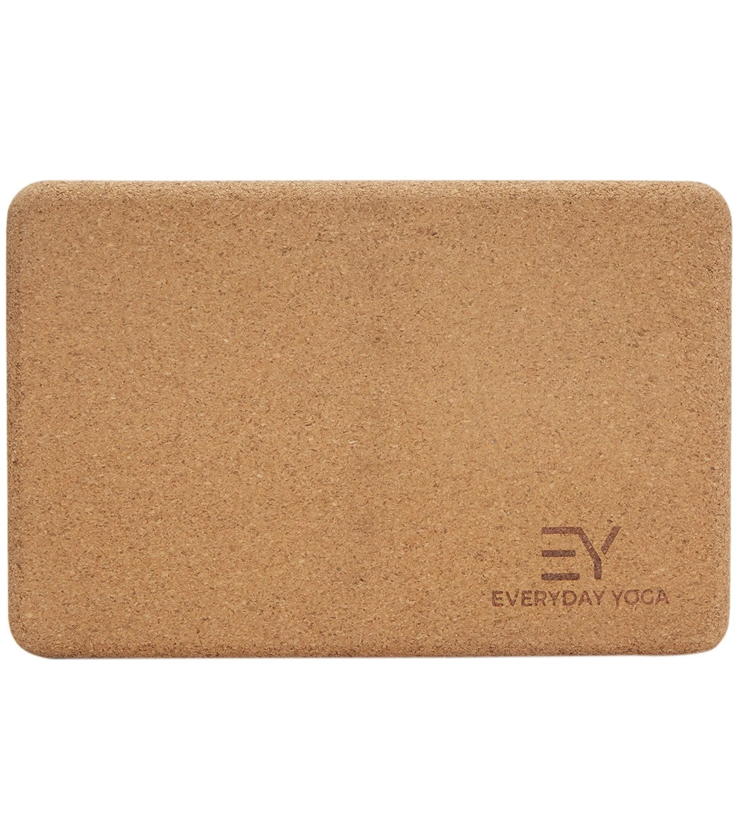 Everyday Yoga Cork Yoga Block 5 Inch 5 Everyday Yoga Cork Yoga Block 5 Inch - Image 3