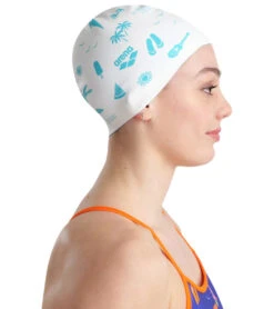 Arena Reversible Swim Cap -Swimwear Outlet 8650726998184 beachvibes 9a