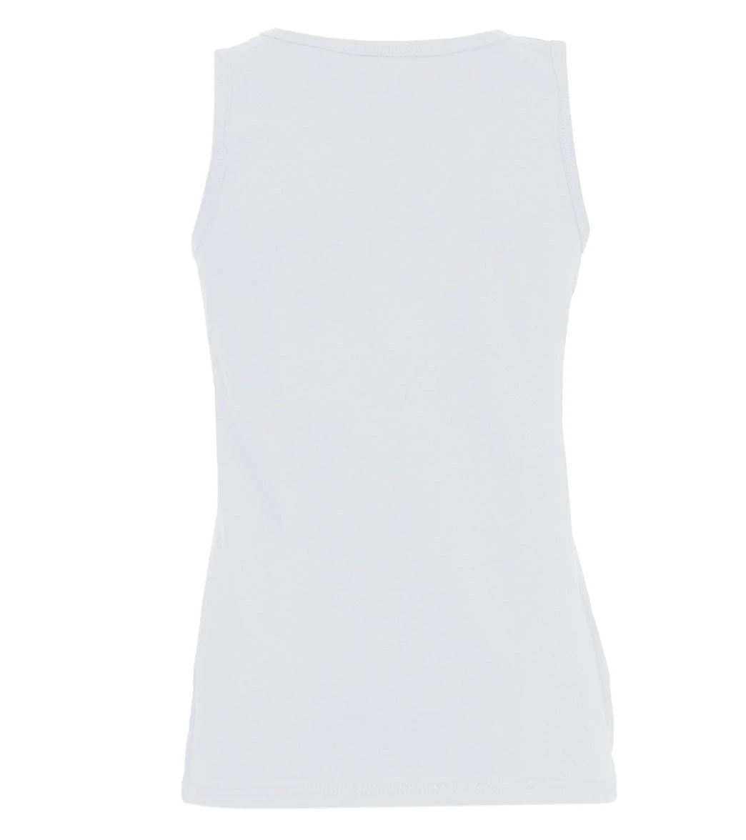 SwimOutlet Girl's Ribbed Neck Tank Top 4 SwimOutlet Girl's Ribbed Neck Tank Top - Image 2