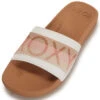 Roxy Women's Slippy LX Slide -Swimwear Outlet 8650772250792 tan 1a