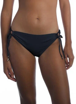 La Blanca Women's Island Goddess Tie Side Bikini Bottom 22 La Blanca Women's Island Goddess Tie Side Bikini Bottom -Swimwear Outlet 8650831429800 black 3a
