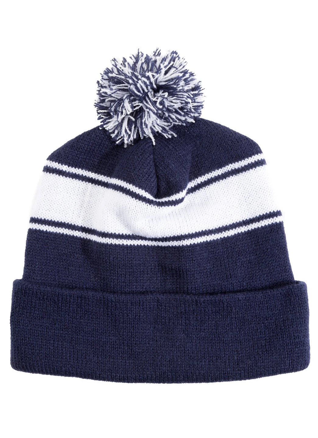 SwimOutlet Stripe Pom Pom Beanie 6 SwimOutlet Stripe Pom Pom Beanie - Image 4