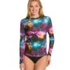 EQ Swimwear Galaxy Long Sleeve Rash Guard 1 EQ Swimwear Galaxy Long Sleeve Rash Guard -Swimwear Outlet 8650883825832 galaxy 1a