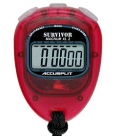 Accusplit SX Survivor Series Translucent Stopwatch 33 Accusplit SX Survivor Series Translucent Stopwatch -Swimwear Outlet 8651012112552 cherryred