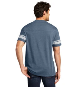 District Men’s Game T-Shirt 36 District Men’s Game T-Shirt -Swimwear Outlet 8651017420968 heatheredtruenavywhite 5a