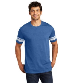 District Men’s Game T-Shirt 26 District Men’s Game T-Shirt -Swimwear Outlet 8651017420968 heatheredtrueroyalwhite 3a