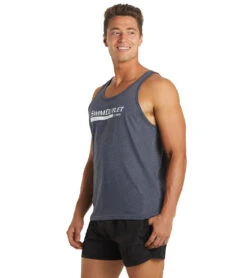 SwimOutlet Limited Edition Men’s Tank Top 34 SwimOutlet Limited Edition Men’s Tank Top -Swimwear Outlet 8651060183208 heathernavy 6a
