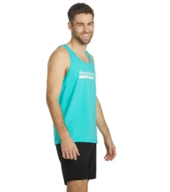 SwimOutlet Limited Edition Men’s Tank Top 23 SwimOutlet Limited Edition Men’s Tank Top -Swimwear Outlet 8651060183208 teal 4a