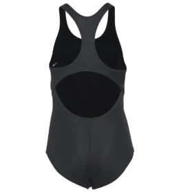 Nike Girls' Essential Racerback One Piece Swimsuit (Little Kid) 39 Nike Girls' Essential Racerback One Piece Swimsuit (Little Kid) -Swimwear Outlet 8651132371112 black 2a