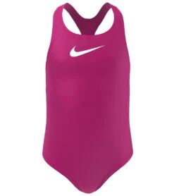 Nike Girls' Essential Racerback One Piece Swimsuit (Little Kid) 33 Nike Girls' Essential Racerback One Piece Swimsuit (Little Kid) -Swimwear Outlet 8651132371112 pinkprime