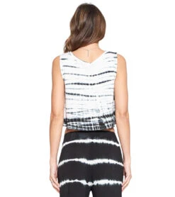 Yak & Yeti Crop Top Tie Dye Sleeveless 18 Yak & Yeti Crop Top Tie Dye Sleeveless -Swimwear Outlet 8651161600168 black 3a