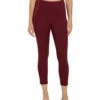 Marika Drew High Waisted Tummy Control Yoga Capris 2 Marika Drew High Waisted Tummy Control Yoga Capris -Swimwear Outlet 8651175788712 zinfandel 1a