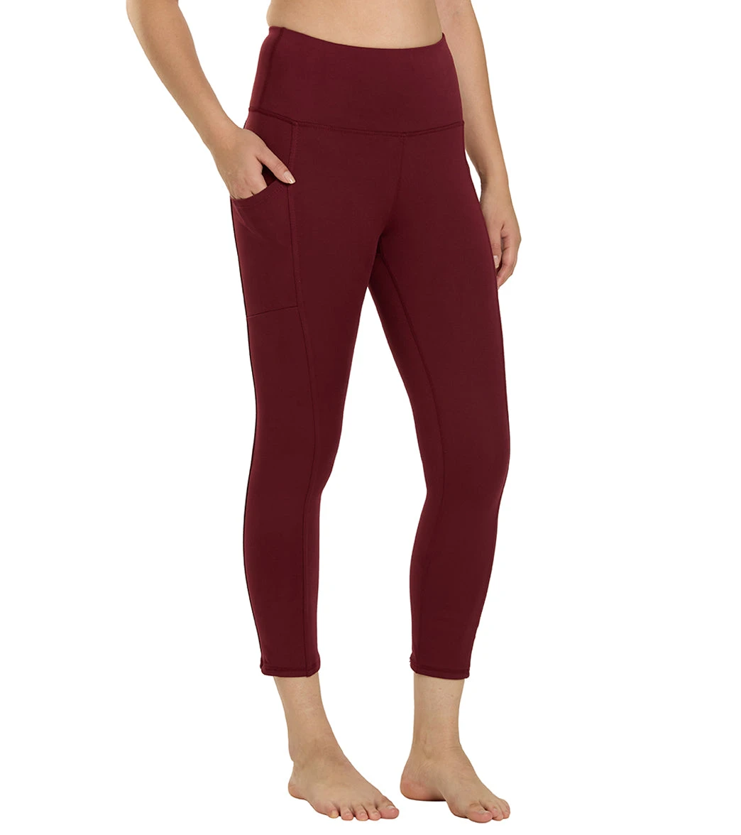 Marika Drew High Waisted Tummy Control Yoga Capris 4 Marika Drew High Waisted Tummy Control Yoga Capris - Image 2