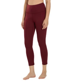 Marika Drew High Waisted Tummy Control Yoga Capris 26 Marika Drew High Waisted Tummy Control Yoga Capris -Swimwear Outlet 8651175788712 zinfandel 5a