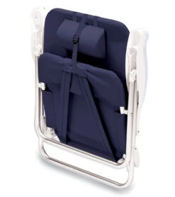Picnic Time Monaco Beach Chair -Swimwear Outlet 8651193647272 navy 4a