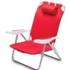 Picnic Time Monaco Beach Chair 1 Picnic Time Monaco Beach Chair -Swimwear Outlet 8651193647272 red 1a
