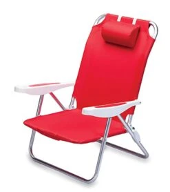 Picnic Time Monaco Beach Chair -Swimwear Outlet 8651193647272 red