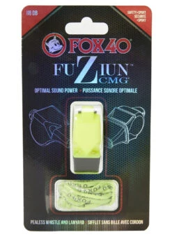 Fox 40 Fuziun CMG Lifeguard Whistle W/ Lanyard 26 Fox 40 Fuziun CMG Lifeguard Whistle W/ Lanyard -Swimwear Outlet 8651245256872 neonyellow