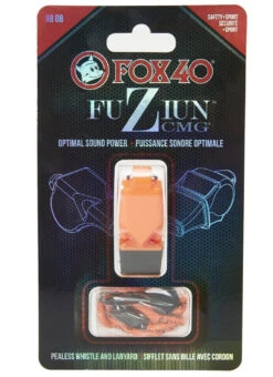 Fox 40 Fuziun CMG Lifeguard Whistle W/ Lanyard 35 Fox 40 Fuziun CMG Lifeguard Whistle W/ Lanyard -Swimwear Outlet 8651245256872 orange 1a