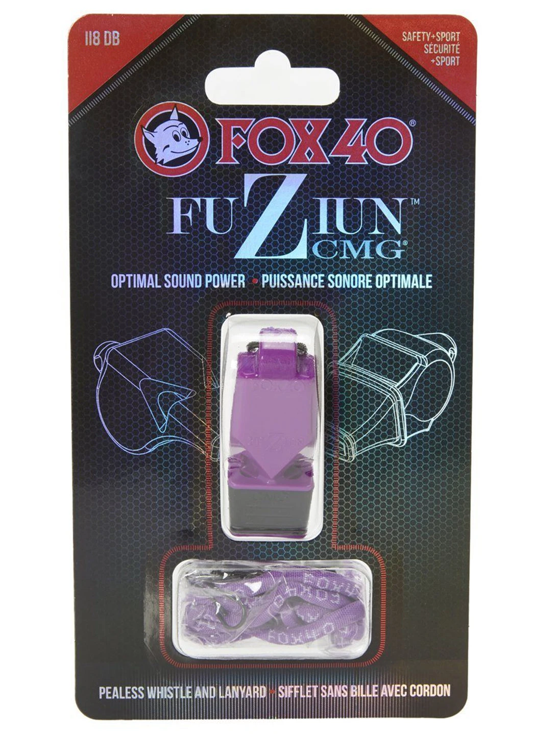 Fox 40 Fuziun CMG Lifeguard Whistle W/ Lanyard 19 Fox 40 Fuziun CMG Lifeguard Whistle W/ Lanyard - Image 17