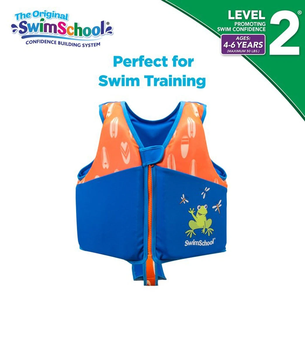 Aqua Leisure Kids' Printed Swim Vest With Safety Strap 10 Aqua Leisure Kids' Printed Swim Vest With Safety Strap - Image 8