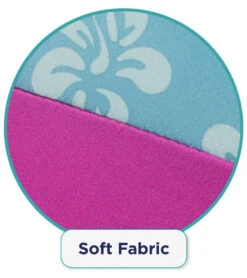 Aqua Leisure Kids' Printed Swim Vest With Safety Strap 39 Aqua Leisure Kids' Printed Swim Vest With Safety Strap -Swimwear Outlet 8651339366568 pinkblue 7a