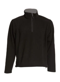 SwimOutlet Unisex Fleece 1/4-Zip Pullover 38 SwimOutlet Unisex Fleece 1/4-Zip Pullover -Swimwear Outlet 8651432296616 black