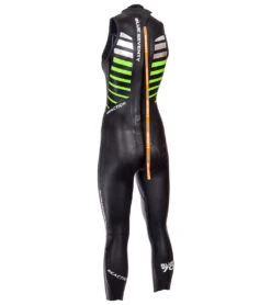 Blueseventy Women's 2024 Reaction Sleeveless Tri Wetsuit -Swimwear Outlet 8651506253992 black 4a